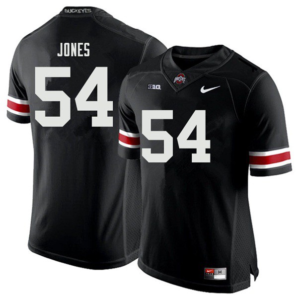 Ohio State Buckeyes #54 Matthew Jones Men Stitched Jersey Black